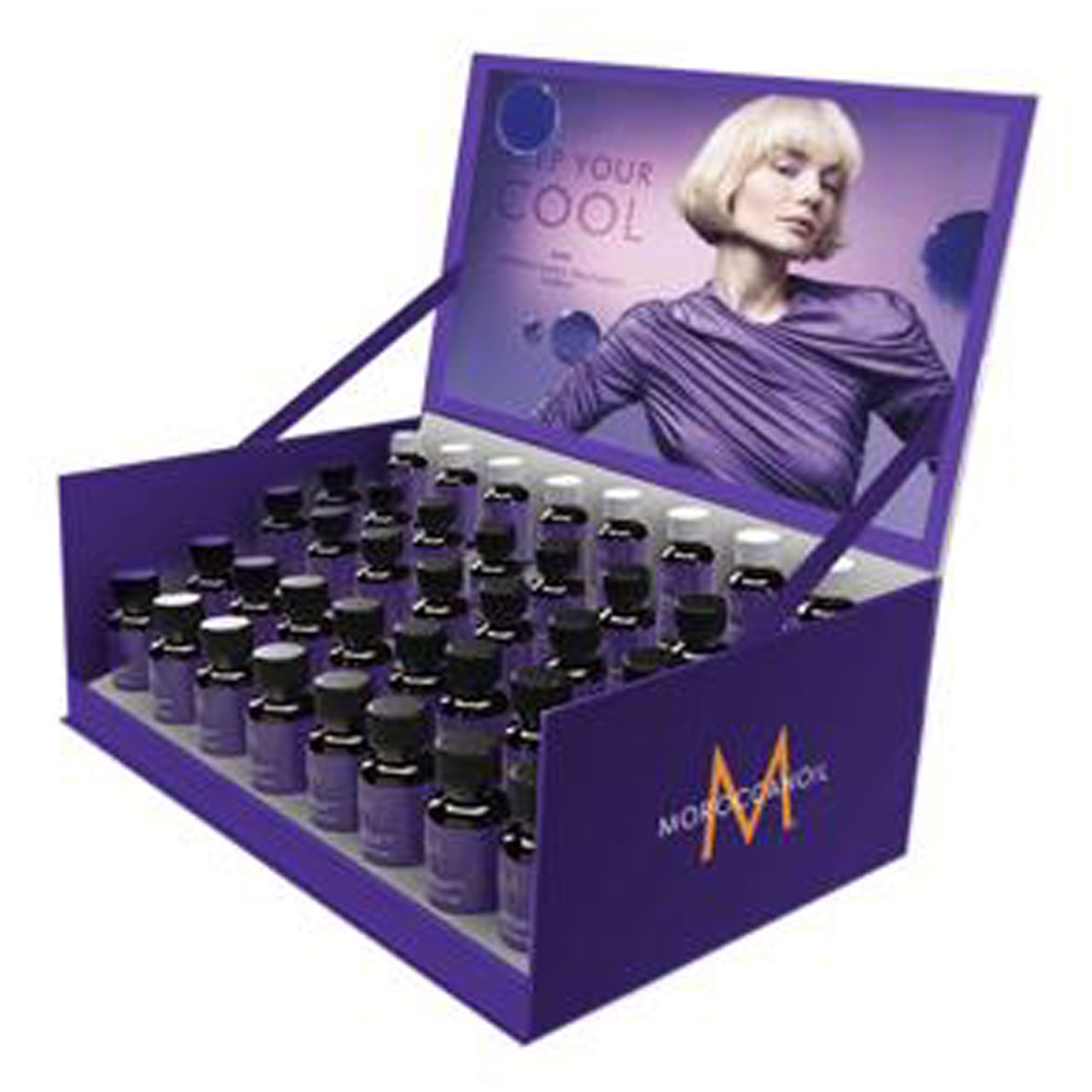 TREATMENT PURPLE SAMPLING DISPLAY