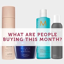 What People are Buying on Salon Services This Month