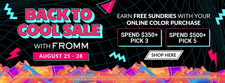 Back to Cool Sale 8/25-8/28