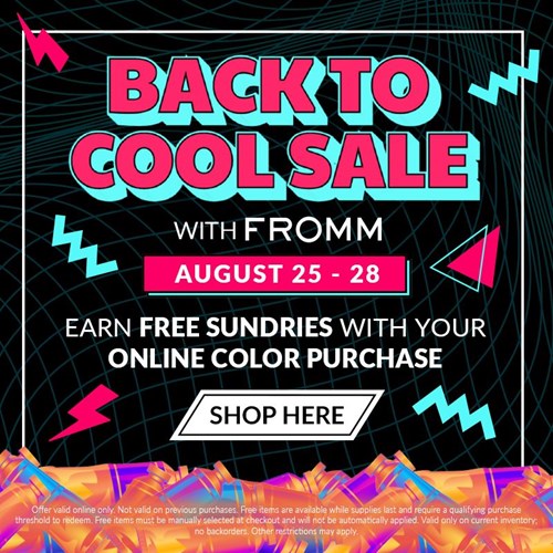 Back to Cool Sale 8/25-8/28