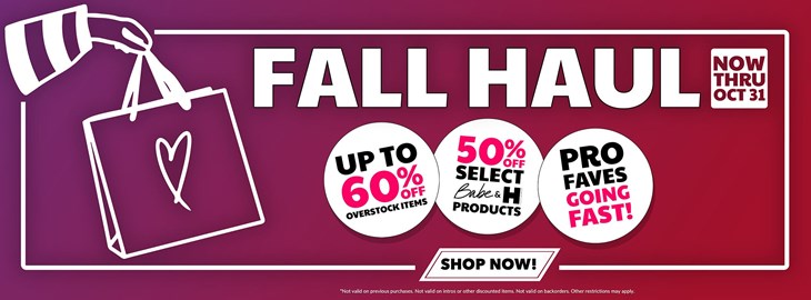 Fall Haul Sale 10/22-10/31