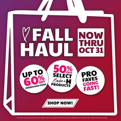 Fall Haul Sale (10/22-10/31)