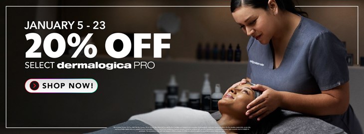 Dermalogica Pro Sale (01/05-01/23)