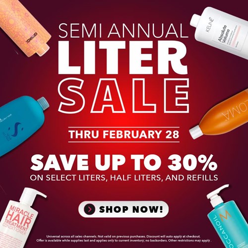 Semi-Annual Liter Sale (1/1-2/28)