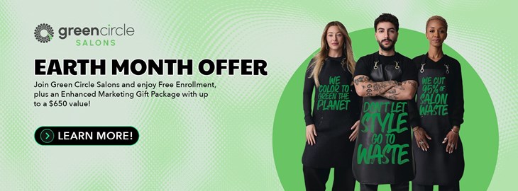 Apr26 Green Circle Salons Earth Month Offer