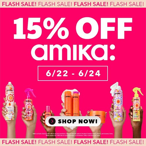 amika: 15% Off Sale (6/22 - 6/24)