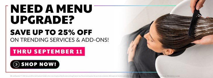 Upgrade Your Menu (9/7-9/11)