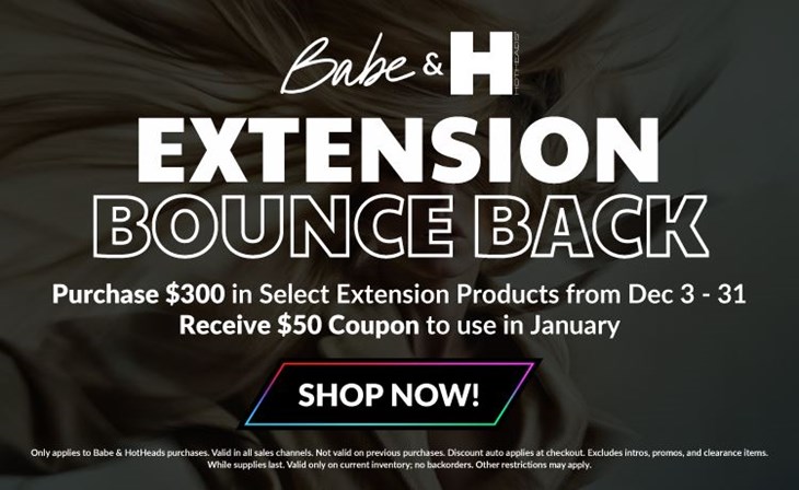 _BRAND Double Babe & Hotheads Bounceback (12/3 - 12/31)