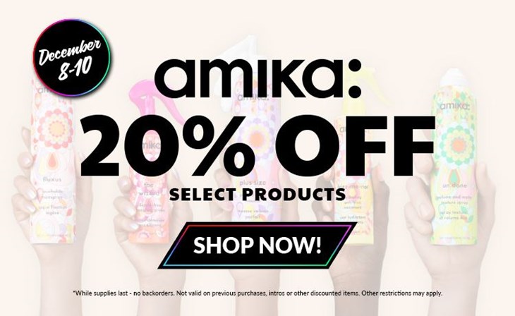 _BRAND Double Amika Flash Sale (Dec 8-10)