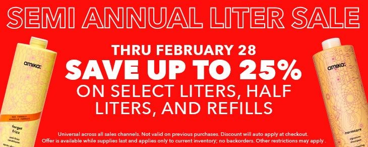BRAND PROMO Double Feb26 Liter Sale