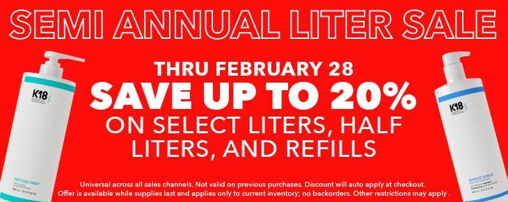 BRAND PROMO Double Feb26 Liter Sale