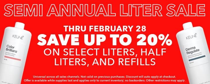 BRAND PROMO Double Feb26 Liter Sale