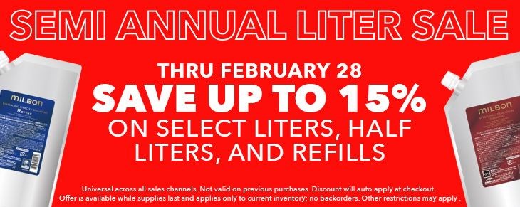 BRAND PROMO Double Feb26 Liter Sale