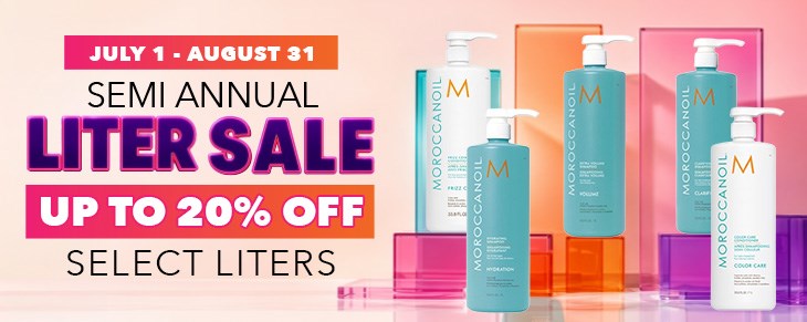 _BRAND PROMO Double July26 Moroccanoil Liter Sale