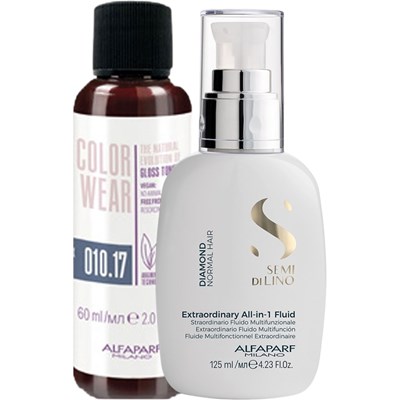 Alfaparf Milano Buy 12 Color Wear Gloss Toner, Get Semi Di Lino Diamond Extraordinary All-in-1 Fluid FREE!