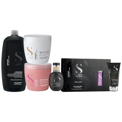 Alfaparf Milano Semi Di Lino Treatment Menu Bundle