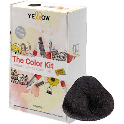 Yellow Professional Home Color Kit 5.53 7 pc.