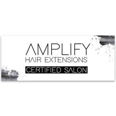Amplify Certified Salon Wall Decal 6 x 15 inches