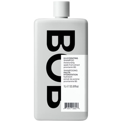BACK OF BOTTLE HI-HYDRATING SHAMPOO Liter