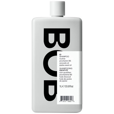 BACK OF BOTTLE ID SHAMPOO Liter
