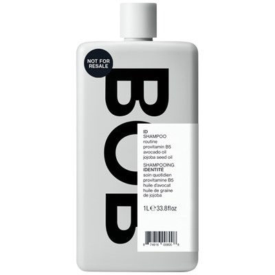 BACK OF BOTTLE ID SHAMPOO BACKBAR Liter