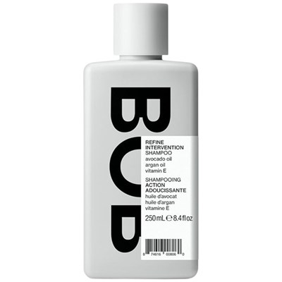 BACK OF BOTTLE REFINE INTERVENTION SHAMPOO BACKBAR 8.4 Fl. Oz.