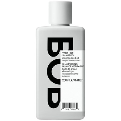 BACK OF BOTTLE TRUE HUE SHAMPOO 8.4 Fl. Oz.