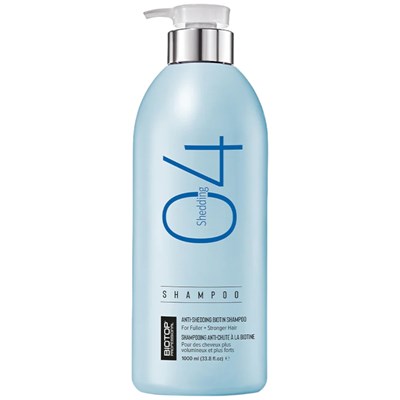 BIOTOP PROFESSIONAL 04 Shedding Shampoo 33.8 Fl. oz. / 1 Liter