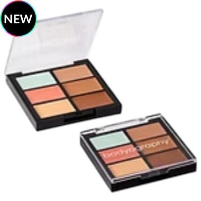 bodyography Pro Correct Concealer Palette 6 pc.