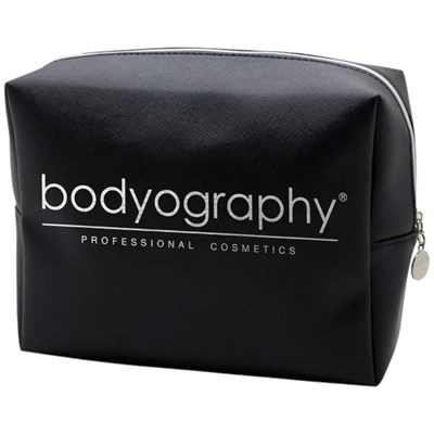 bodyography Vinyl Makeup Bag - Black