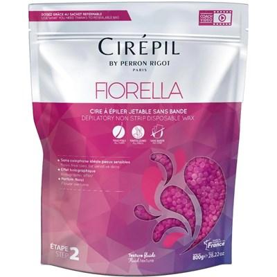 Cirépil Fiorella Depilatory Non Strip Disposable Wax Beads 28.22 Fl. Oz.