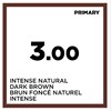 COLOR SPACE 3.00- INTENSE NATURAL DARK BROWN 4.05 Fl. Oz.