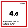 COLOR SPACE 4.6- MEDIUM RED BROWN 4.05 Fl. Oz.