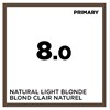 COLOR SPACE 8.0- NATURAL LIGHT BLONDE 4.05 Fl. Oz.