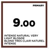 COLOR SPACE 9.00- INTENSE NAT VERY LIGHT BLONDE 4.05 Fl. Oz.