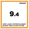 COLOR SPACE 9.4- VERY LIGHT COPPER BLONDE 4.05 Fl. Oz.