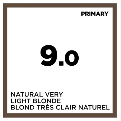 COLOR SPACE 9.0- NATURAL VERY LIGHT BLONDE 4.05 Fl. Oz.
