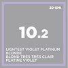 COLOR SPACE 10.2- LIGHTEST VIOLET PLATINUM BLONDE 3 x 2 Fl. Oz.