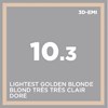 COLOR SPACE 10.3- LIGHTEST GOLDEN BLONDE 3 x 2 Fl. Oz.