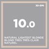 COLOR SPACE 10- NATURAL LIGHTEST BLONDE 3 x 2 Fl. Oz.
