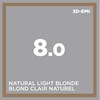COLOR SPACE 8- NATURAL LIGHT BLONDE 3 x 2 Fl. Oz.
