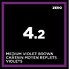 COLOR SPACE 4.2- MEDIUM VIOLET BROWN 4.05 Fl. Oz.