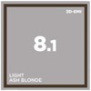 COLOR SPACE 8.1- LIGHT ASH BLONDE 3 x 2 Fl. Oz.