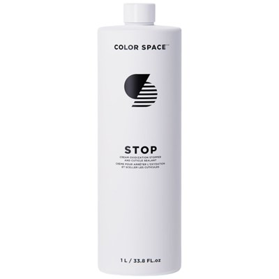 COLOR SPACE STOP CREAM OXIDIZATION STOPPER AND CUTICLE SEALANT Liter