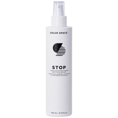 COLOR SPACE STOP LIQUID OXIDIZATION STOPPER AND CUTICLE SEALANT 6.72 Fl. Oz.