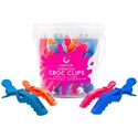 Colortrak Croc Clips Bucket 12 pk.