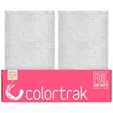Colortrak Embossed Pop Up Foil Silver 5 inch x 11 inch 1000 ct.