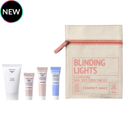 Comfort Zone Blinding Lights Illuminating Dark Spot Correcting Routine Kit 4 pc.