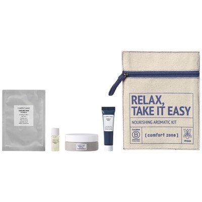 Comfort Zone Relax, Take It Easy Nourishing Aromatic Routine Kit 4 pc.