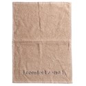 Comfort Zone 3 Piece Beige Towel Set 39 inch x 59 inch